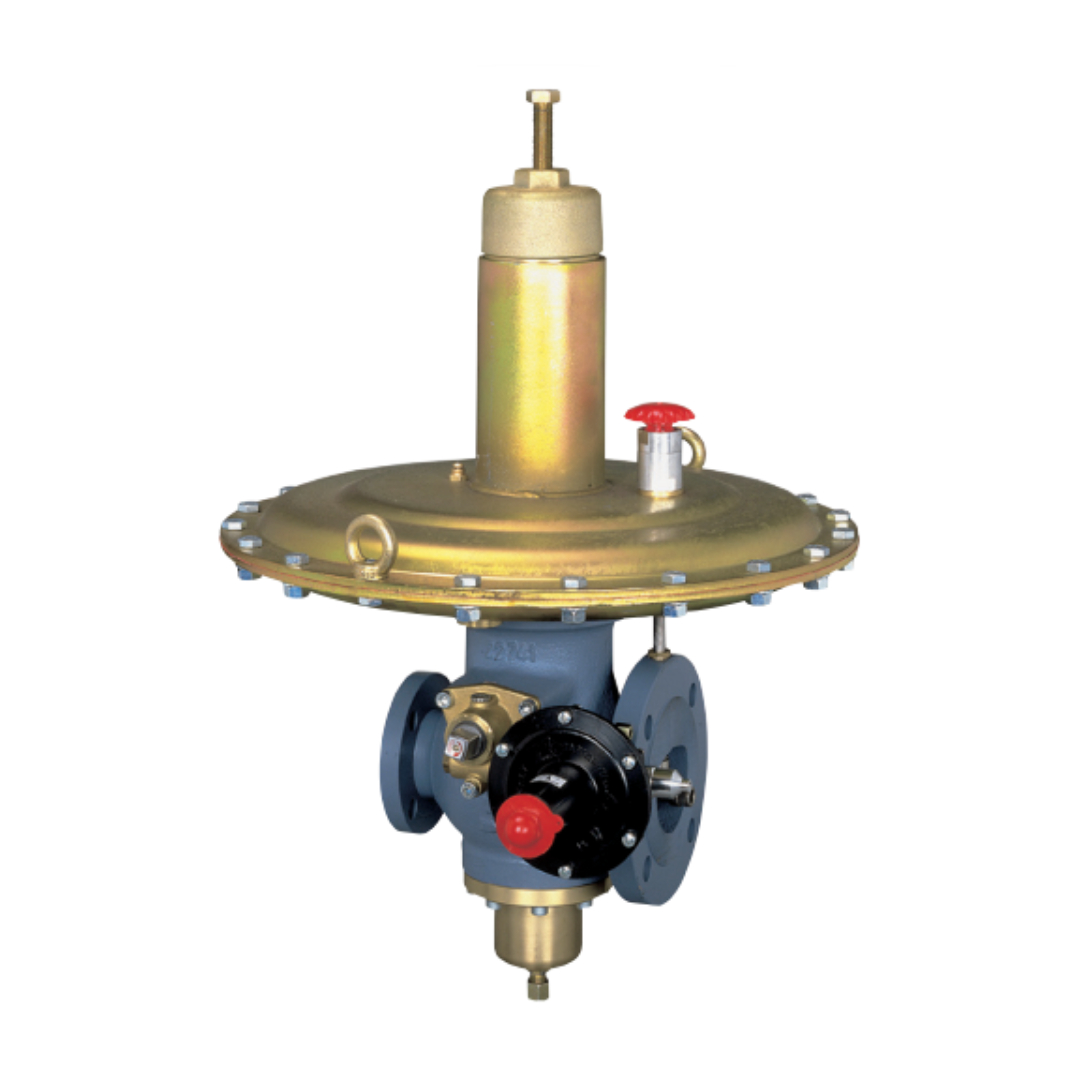 Регулятор давления газа MBN-M DN25x65 Рвых=10-500 mbar монитор + клапан ПЗК