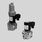 Клапан газовый электромагнитный с медленным открытием EVPCS050066 108 DN032 PN1,0 bar 230V/50-60 Hz муфтовый