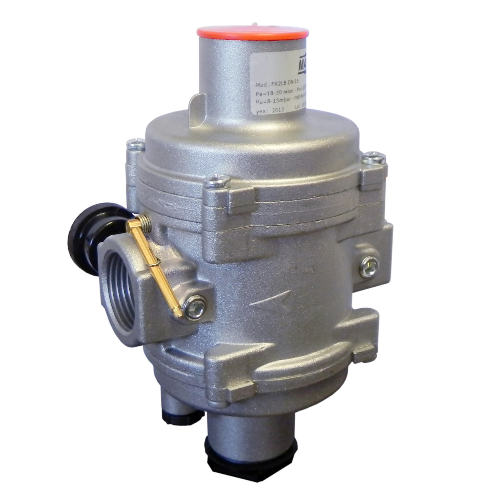 FRG/2MB Регулятор давления газа FR2LB02Z 110 DN15 Qmax=10m3/h;Pвых.=9-20 mbar; резьбовой c ПЗК