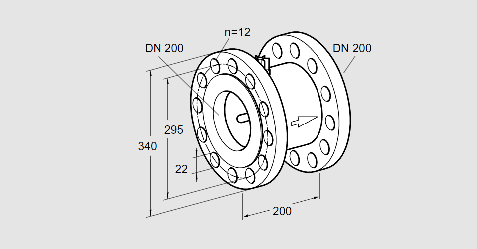 Клапан термозапорный TAS 200FF50