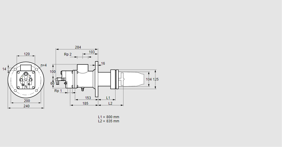BIC 100HD-800/835-(115)F