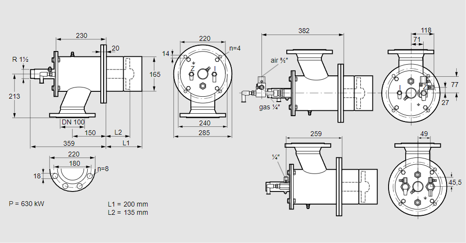 ZIO 165HBL-200/135-(24E)D