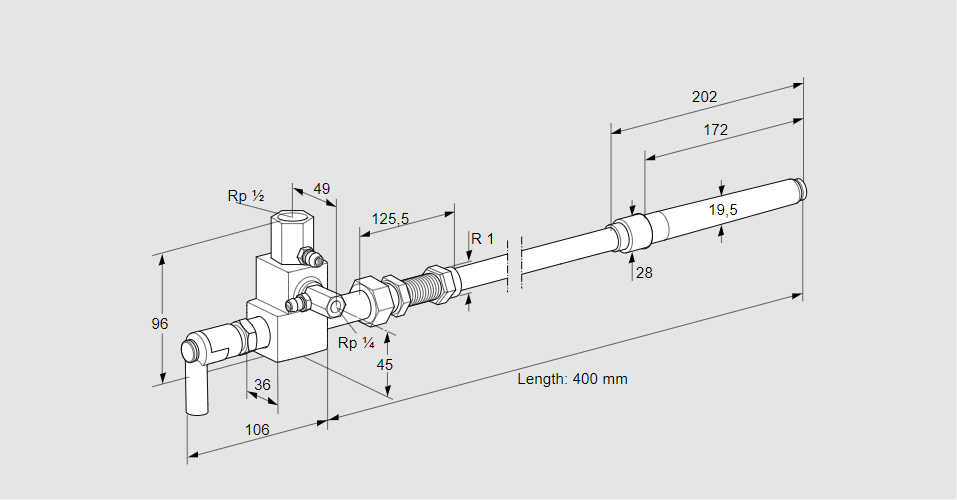 Пилотная горелка ZMIC 28G400RK