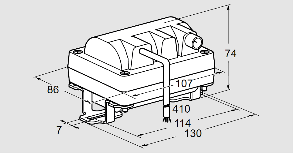 Трансформатор запальный TZI 5-15/100WE