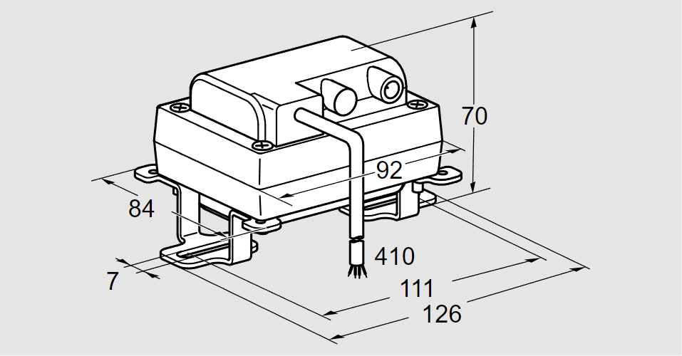 Трансформатор запальный TZI 8-20/19WE