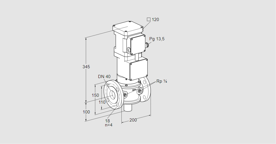 Клапан моторный VK 40F10W6A93D