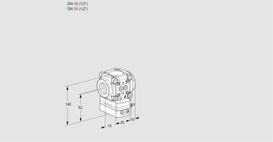 Регулятор расхода VRH 1T15N05BA/PP/PP