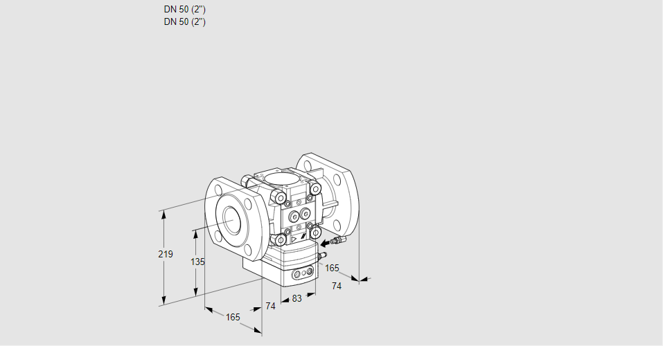 Регулятор расхода VRH 350F05AE/PP/PP