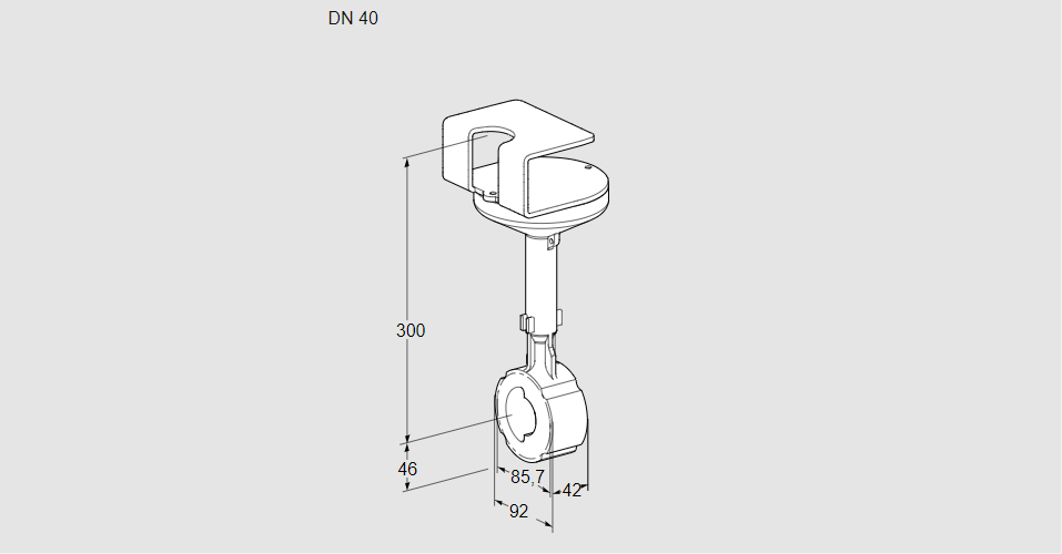 Заслонка дроссельная BVHR 40W01A