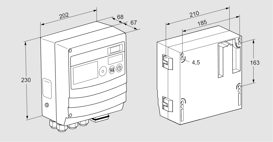 Автомат управления горелкой BCU 460W3P6C1D1100K1E1-/LM400WF1O0E1-