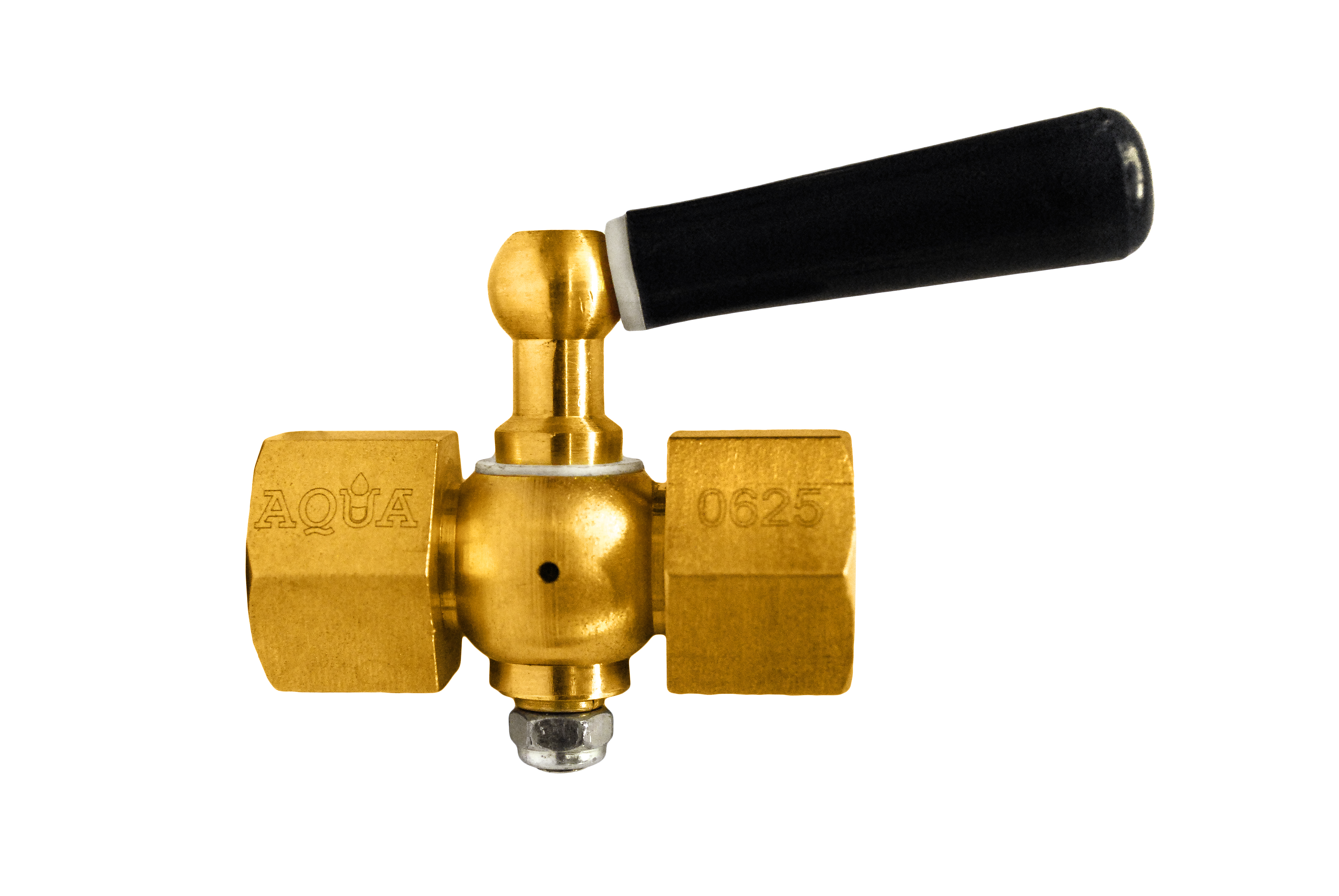 Кран трехходовой AQUA 0625 G½ х G½  в-в
