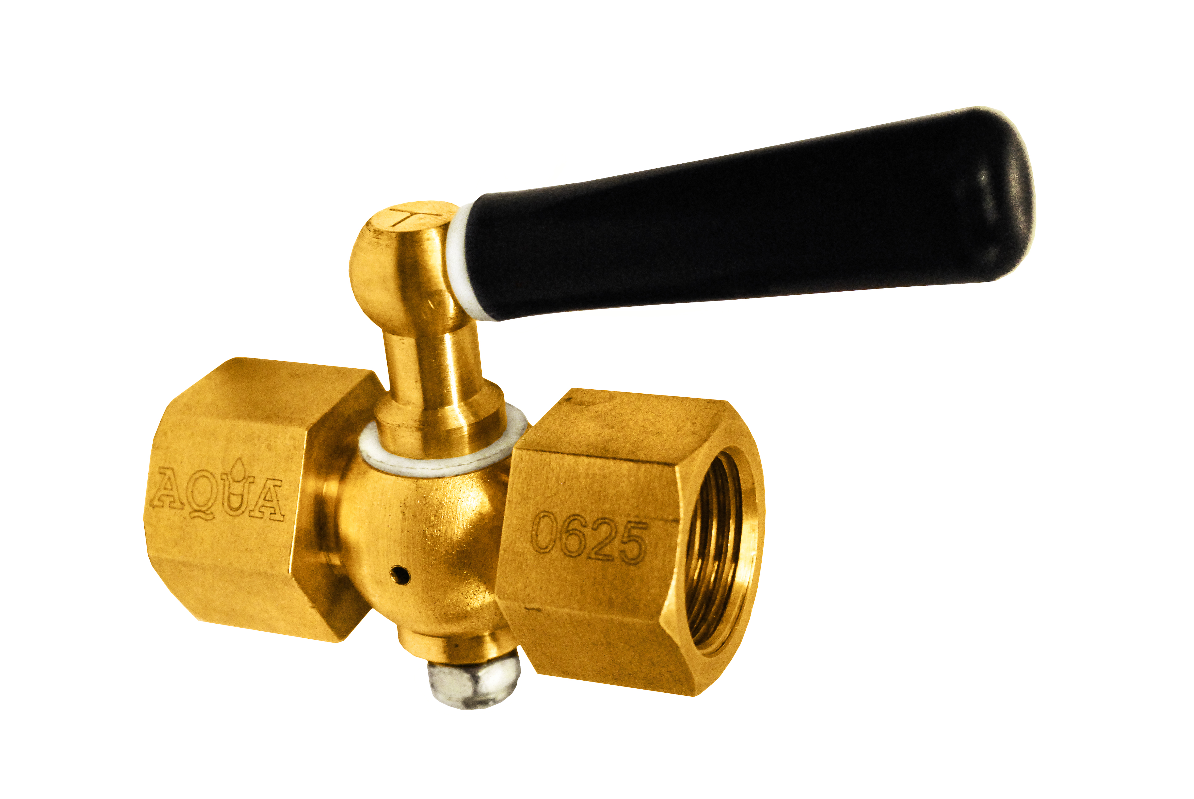 Кран трехходовой AQUA 0625 G½ х M20х1,5 в-в