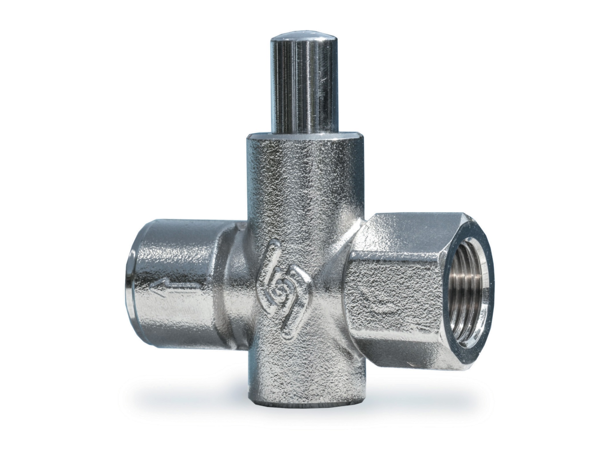 Кран кнопочный под манометр «нормально-закрытый» RGL