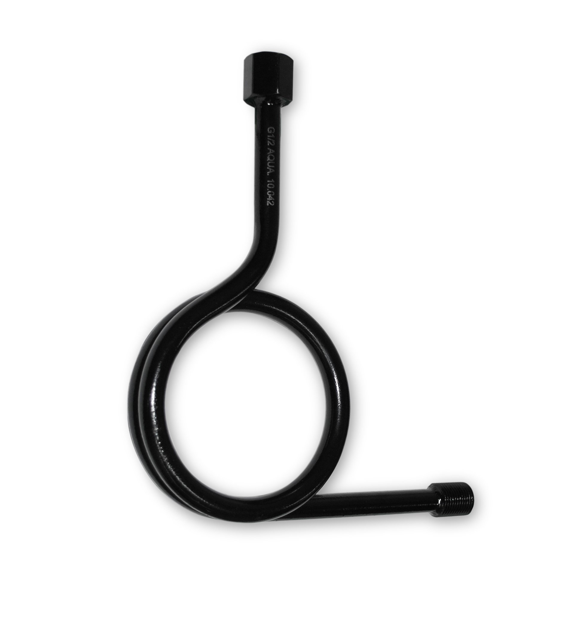 Демпферная трубка угловая 90º петлевая G1/2в - G1/2н