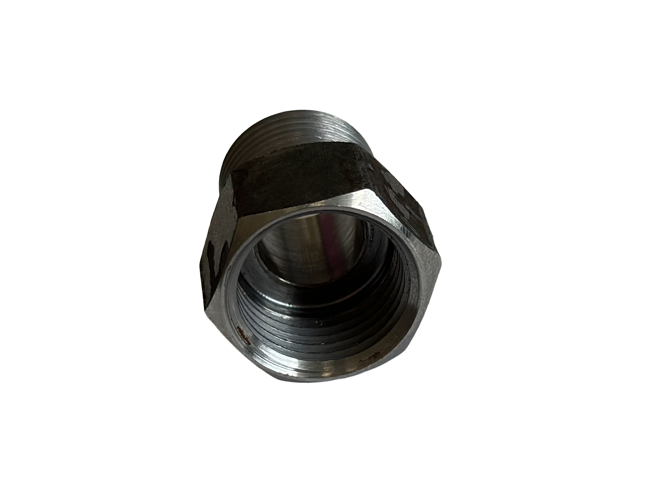 10.004.2.S20.0 Переходник д/манометра Ст20 G1/2 внутр - М20х1,5 наружн.