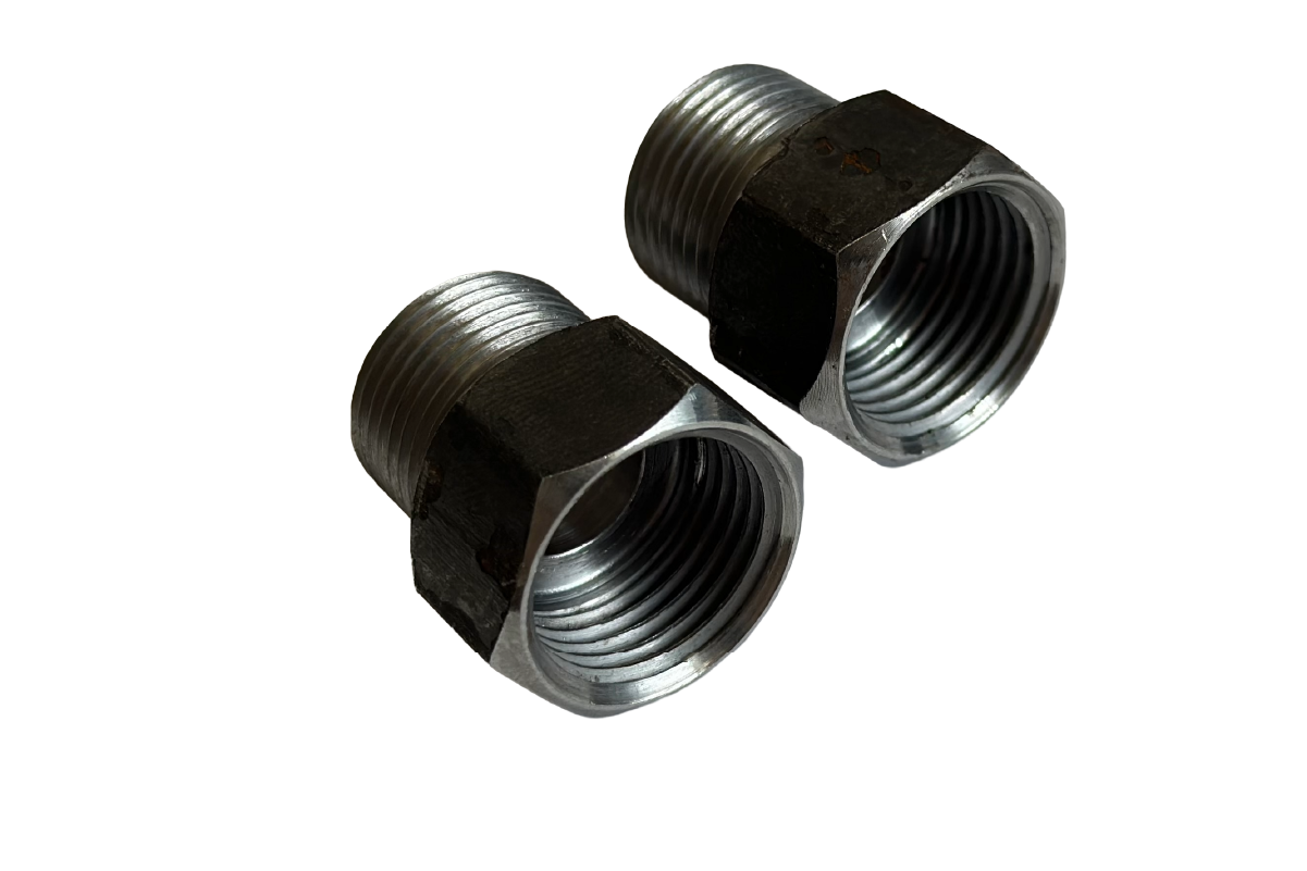 10.004.2.S20.0 Переходник д/манометра Ст20 G1/2 внутр - М20х1,5 наружн.