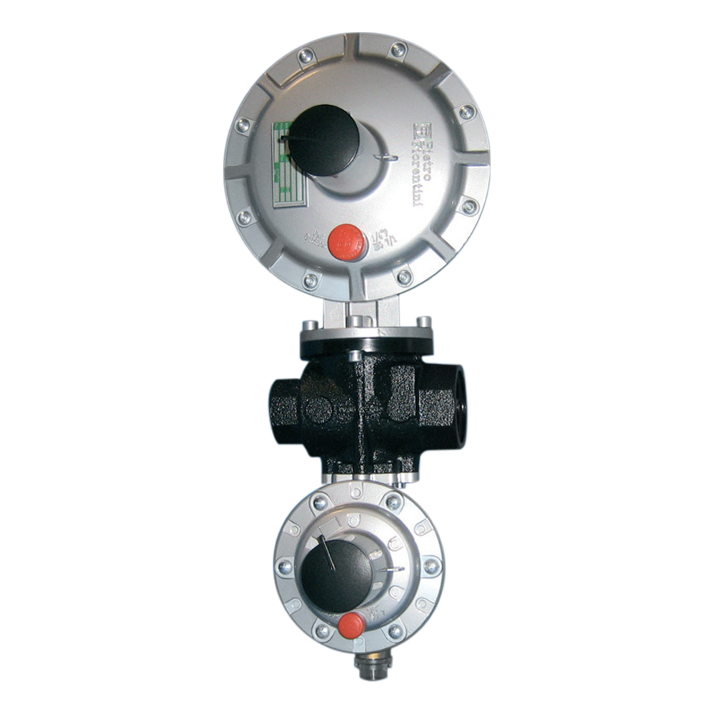 Регулятор давления газа Dival-G 500BP G1"хG1" Рвых=35-64 mbar, с ПЗК