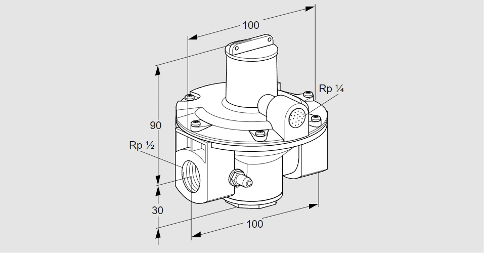 Регулятор давления газа GDJ 15R04-4Z