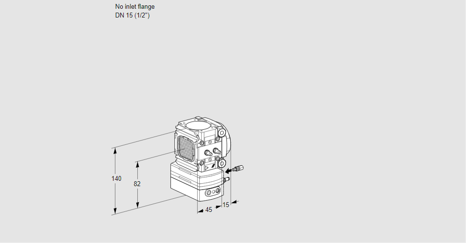Регулятор расхода VRH 1-/15R05BE/MM/PP