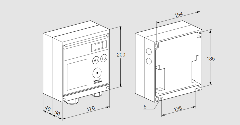 Автомат управления горелкой BCU 370QI3FEU0D3B1-3