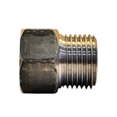 10.004.2.S20.0 Переходник д/манометра Ст20 G1/2 внутр - М20х1,5 наружн.