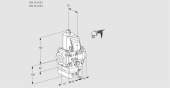 Регулятор расхода газа с эл.магнитным клапаном VAH 1E15R/15R05HEVWR/MM/PP купить в компании ГАЗПРИБОР