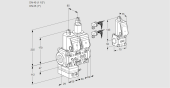 Регулятор давления с двумя эл.магнитными клапанами VCD 2E40R/25R05D-100LWR6/MMPP/PPBS купить в компании ГАЗПРИБОР