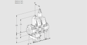 Регулятор соотношения газ/воздух с двумя эл.магнитными клапанами VCG 2E32R/32R05FGELVWR/PPPP/PPPP купить в компании ГАЗПРИБОР