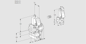 Регулятор расхода газа с эл.магнитным клапаном VAH 1E25R/25R05HEVWR/PP/BS купить в компании ГАЗПРИБОР