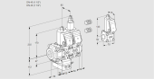 Регулятор давления с двумя эл.магнитными клапанами VCD 2E40R/40R05FD-25LWR3/PPPP/BSPP купить в компании ГАЗПРИБОР