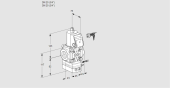 Регулятор соотношения газ/воздух 1:1  с эл.магнитным клапаном VAG 120R/NWAE купить в компании ГАЗПРИБОР
