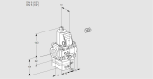 Регулятор расхода газа с эл.магнитным клапаном VAH 1E15R/15R05HEVWR/MM/PP купить в компании ГАЗПРИБОР