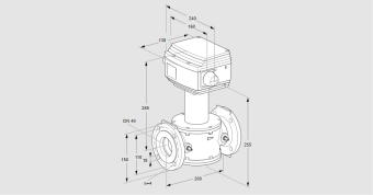 Клапан регулирующий RV 40/KF10W30S1 купить в компании ГАЗПРИБОР