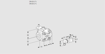 Линейный регулятор расхода газа VFC 125/25R05-083-PP купить в компании ГАЗПРИБОР