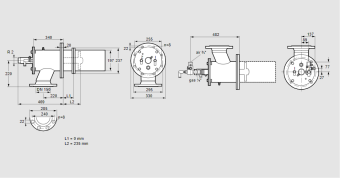 Горелка газовая ZIC 200RBL-0/235-(25)D купить в компании ГАЗПРИБОР